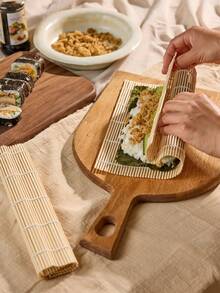 Cirelle 5/2/1 件寿司卷垫、竹海藻寿司卷、手工寿司制作工具套装（大件，参考图 8）