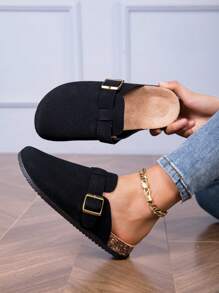 Women Fashion Solid Color Headwrap Slipper - Women Casual Slipper