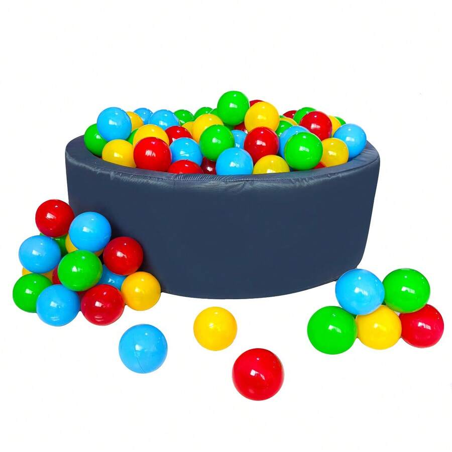Ball Pit For Early Stimulation + 30 Multicolored Balls - Multicolor - View 1
