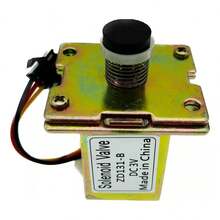 Válvula solenoide de gas para caldera, válvula solenoide, adecuada para agua potable, gasolina,parafina, gas natural, aire, etc. - Dorado - Ver 4