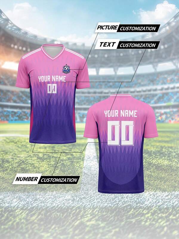 Custom Germany National Team Soccer Jersey, V-Neck Sports Tee For Men, Team Club Training Top With Name, Number, Logo Front And Back, Moisture Wicking Breathable Fabric For Casual, Party, Comfortable Fit,Season Picks,Sports & Outdoor,Customized Men Sports & Entertainment Wear