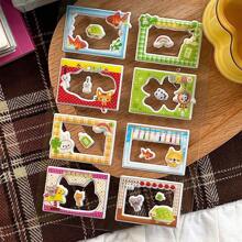 3D Foam Stickers, Bubble Frames, Diary Stickers, Retro Speech Bubbles Decoration, Scrapbook Stickers, Korean Style,School Supplies,Back To School