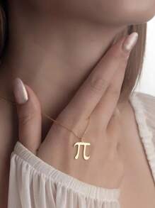 Pi Necklace Math Pendant Pi Number Geek Fashion Jewelry, Ideal Gift For Math Lovers, Teacher Gift, Science Gift