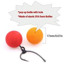 10 buc crap pescuit momeală cârlig de pescuit Pop Up Boilie păr Rig flotabilitate accesorii metodă Feeder pescuit crap grosier terminal pește echipament de pescuit