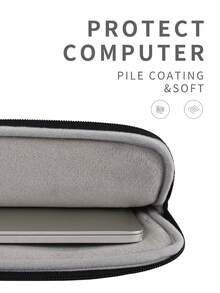 canvas artisan Printing Shockproof Laptop Bag Computer Bag PU Laptop Sleeve Case Compatible With MagicBook Matebook - Multicolor - View 6