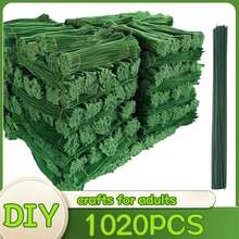 {Large Capacity Wholesale} 10/20/1020pcs DIY Pipe Cleaner Projects, Pipe Cleaners For Art Crafts, 20 Colors Chenille Stems With Floral Stem Wires, Fuzzy Stems Pipe Cleaners And Flower Rod Flower Bouquet DIY Art Supplies Thick Fuzzy Wire Sticks Bulk For Beginner