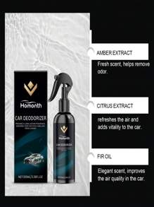Homonth 100ml/Caja Ambientador de coche, perfume, desodorante purificador de aire para coche, spray desodorizante, eliminador de olores de coche
