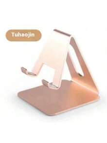 1 创意金属铁质手机支架，便携式手机支架，透明桌面手机支架，兼容安卓智能手机、平板电脑、桌面配件、家庭办公配件，适合居家和学校返校使用 - 黑色 - 查看 12