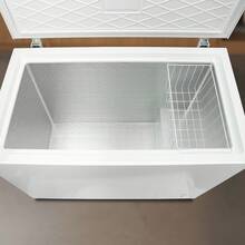Smad 10 Cubic Foot Large Cryogenic Freezer With Lock And 1 Detachable Basket, 4 Wheels, 7-Speed Adjustable Thermostat, Low Noise, Garage For Home And Kitchen Use, White - US B Type Plug(110-127V) - View 11