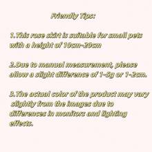 Cute Hamster Dress Clothes, Suitable For Spring And Summer Pet Clothes, Small Hamsters Dress Up, Lovely Gift For Pets Such As Hamsters, Guinea Pigs, Chinchillas,Suitable For 4in To 8in