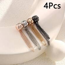 4/6/8/12pcs Women Fashion Magnetic Clips - Multi-Function Scarf Holder & Shawl Fixator, Mixed Colors, No Damage To Clothes - Multicolor - View 14