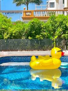 Große Gummi-Enten Schwimmringe für Erwachsene 52" riesige aufblasbare Enten für Jeeps, Lustige Pool Schwimmringe, aufblasbare riesige Gummi-Enten Schwimmhilfe - Verschiedenfarbig - Übersicht 6