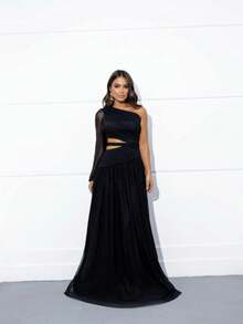 Bridesmaid Dresses - Black - View 1