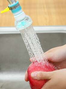 1pc Kitchen Faucet Sprayer Head, Retractable Extend Swivel Anti-Splash Water Saving Device