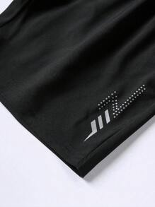 Men's Summer Lightweight Breathable Sports Shorts, Outdoor Running Fitness Hiking Biking Loose Shorts