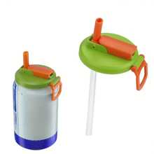 1pc Can Cup Lids Soda Can Lids Straw Soda Can Lids Reusable For Soda Water, Drinks, Juice, Soda Water Can Covers, Party Supplies Set