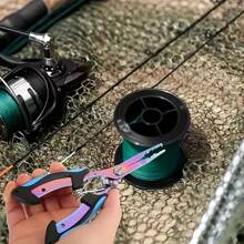 6.3-Inch Fishing Pliers, Stainless Steel Fishing Needle-Nose Pliers, Fishhook Remover, Braided Line Scissors, Cutter, Rust-Proof Fishing Multi-Purpose Tool, Suitable For Saltwater And Freshwater, Outdoor Fishing Supplies