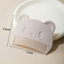 3pcs Soft Baby Scalp Brush, Massage Brush For Newborn To Remove Vernix, Cradle Cap, Hair Cleaning Products For Infants - Multi-Color