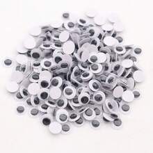 6-25mm Self Adhesive Googly Wiggle Eyes Assorted Size 6 Mm 8 Mm 10 Mm 12 Mm For DIY Art Craft Sticker Eyes Painting Accessories Craft Supplies - Multicolor - View 15