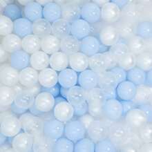 20pcs 2.16Inch /5.5cm Ball Pit Balls For Toddlers, Crush Proof Plastic Toy Balls For Ball Pit, Children's Pool Water Toys, Multi-Color Ocean Balls For Play Tent ,Christmas Party Decoration Gifts