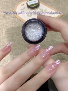annies 5ml 1pc Dream Shell Gel Nail Polish Semi Permanent Soak Off UV LED Opal Glitter With Fine Shimmer Gel Nail Salon DIY - 彩色 - 查看 5
