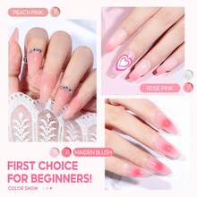 COSCELIA 25PCS Jelly Gel Nail Polish Set 25 Sheer Translucent Colors Soak Off UV LED For Spring Summer Home Manicure Gift - Love the Color Of Wings - View 9