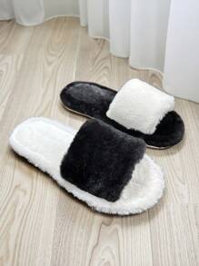 Pantuflas de mujer con parte superior de tela suave y diseño de corazones, pantuflas para interior y hogar - Cómodas pantuflas de verano para todas las estaciones, pantuflas de alfombra suave - Suela de material EVA, apropiadas para boda y fiesta