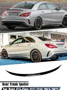 جناح خلفي لسيارة مرسيدس بنز CLA الفئة C117 C118 CLA200 CLA260 CLA45 AMG 2013-، جناح خلفي لصندوق الأمتعة في السيارة