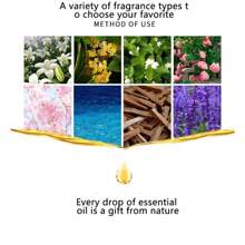 1 Piece Of Aromatic Essential Oil, 10ml Bottle, Various Packages Of Diffuser, Humidifier, Massage And Hair Care Products – Rose, Lavender, Freesia Fragrance