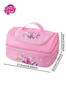 MY LITTLE PONY 1 Borsa frigo termica per il pranzo con stampa cartoni animati, adatta per studenti, ufficio, scuola, regalo di compleanno, decorazione, arredamento casa, regali di San Valentino, matrimoni estivi, forniture scolastiche, decorazione camera