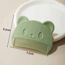 3pcs Soft Baby Scalp Brush, Massage Brush For Newborn To Remove Vernix, Cradle Cap, Hair Cleaning Products For Infants - Multi-Color