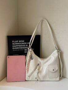 Multi-Function Fashion Shoulder Bag For Women, 2025 New Summer High-End Casual Versatile Shoulder Tote Bag - Multicolor - View 9