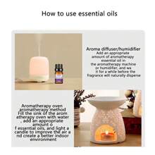 1 Piece Of Aromatic Essential Oil, 10ml Bottle, Various Packages Of Diffuser, Humidifier, Massage And Hair Care Products – Rose, Lavender, Freesia Fragrance