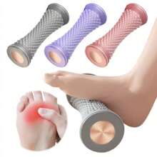 1 Rodillo de masaje de pies Yoga Rodillo de fascia plantar para uso doméstico Tabla de acupresión para relajación muscular profunda Rodillo de masaje de pies Accesorios de gimnasio para masaje muscular