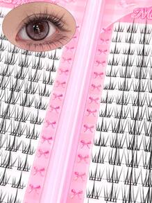 320 Stück Wimpernbüschel, Länge 8-13 cm, Dicke 0,05 mm, großer Vorrat an falschen Wimpern, Barett-Farbverlauf Lila, Schlappwimpern Sonnenblume, Wimpernbuch, einzelne Wimpernbüschel, falsche Wimpern, Packung, Manga-Wimpern, natürlich lang, für Frauenaugen, Kosmetik-Make-up-Tool für Anfänger, Geschenk für Frauen & Mädchen, handgefertigt, langanhaltend, DIY, Verwischt