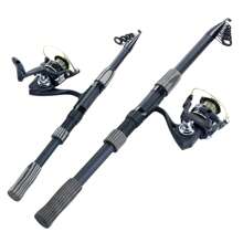 2,1 m-3,6 m ieftin mini scurt mare pescuit lansetă opțională rolă momeală filare carbon telescopică lansetă rapidă Long Shot păstrăv lac mare pește lansete multifuncționale de călătorie