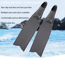 JoyMaySun 专业水肺潜水长脚蹼轻便可拆卸高弹性坚韧叶片浮潜自由潜水游泳狩猎、海滩必需品、海滩配件、泳池浮板 - 彩色 - 查看 4