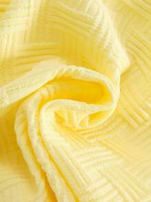 2pcs/Set Toddler Boys Textured Pocket Bear Embroidered Shirt And Shorts Street Fashion Children Outfit