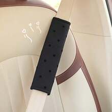 1pc/2pcs Car Shoulder Pad Cover With Polka Dot Bow, Soft Protective Sleeve For Car (The Bows On The Shoulder Pad Are Randomly Placed And The Quantity Is Not Fixed, Which Does Not Affect The Usage) - one-size - View 16