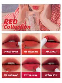 Rom&nd Romand ZERO MATTE LIPSTICK Liquid Lipstick - 19 RED SURFER - 查看 5