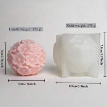 Stylish Daisy Silicone Candle Mold