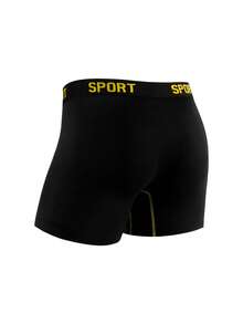 5 件男士修身内裤 - 透气、快干、松紧腰带、舒适、适合日常健身和跑步、休闲内裤 - 柔软轻便、男士运动内裤带轮廓口袋、男士平角内裤 - 彩色 - 查看 3