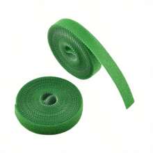 1 Roll/Bag Green Garden Twine Plant Tie Nylon Plant Bandage Garden Hook Loop Bamboo Rattan Wrap Support Garden Accessories