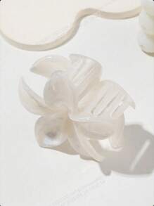 2 pezzi Ganci per capelli grandi dal design alla moda con motivo marmorizzato, fermagli per capelli a fiore alla moda, perfetti per ogni giorno, vacanze, doccia, estate - Mollette per capelli, fermagli per capelli, accessori per capelli