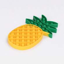 Gelbe Ananas Bubble Stress Relief Fidget Spielzeuge, Fingerspitzen-Spielzeug, modische Bubble-Pop-Spielzeuge für Erwachsene & Kinder, Party-Spiel-Dekorationen, Weihnachts-/Halloween-Geschenke, spaßige und modische Spielzeuge für Kinder & Erwachsene