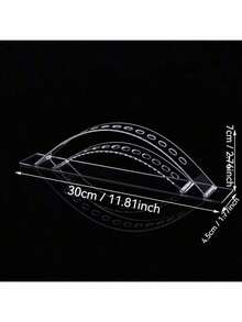 Acrylic Pen Holder Transparent Plastic Round Pen Display Stand Creative Makeup Brushes Cosmetic Storage Rack - Clear - View 14