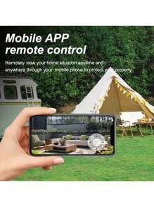 Caméra de sécurité sans fil HD 1080P avec vision nocturne en couleur, audio bidirectionnel, panoramique/inclinaison/zoom - Surveillance domestique intelligente WiFi intérieure/extérieure, convient aux jeunes et aux animaux de compagnie (carte mémoire non incluse)