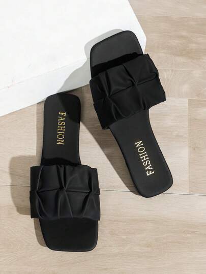 女士夏季新款户外海滩度假风格，软底防滑，休闲时尚露趾平底凉鞋。舒适的夏季鞋履，适合日常穿着，时尚露趾设计，透气性好，百搭休闲凉鞋，适合搭配任何服装，时尚法式风格女士，适合连衣裙、海滩、蜜月、波西米亚风格，趾带，平底休闲鞋，沙滩凉鞋