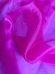 Crystal Organza Fabric Width 1.50m - Hot Pink - View 1