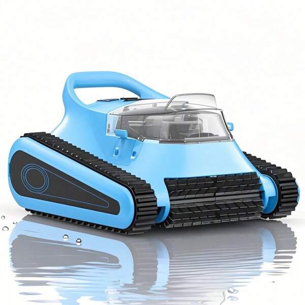 Seauto SAT 30 Poolroboter mit Akku, 150 Min. Kabellos Poolsauger Poolroboter Boden und Wand, Poolreiniger mit intelligenter Routenplanung, vollautomatische Boden-, Wasserlinien- & Wandreinigung, bis 200 ㎡